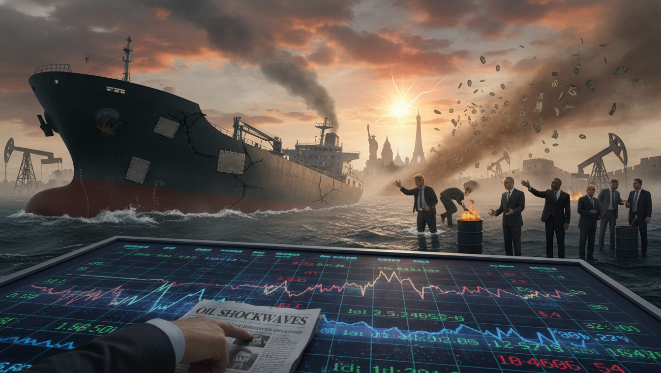 Sankcje USA wobec rosyjskiego przemysłu naftowego wywołują globalne reakcje i niestabilność rynków