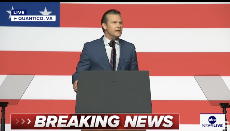 Witamy w Departamencie Wojny. „Wojna to pokój”. „Gorąca wojna” dla „zapewnienia pokoju” według Hegsetha