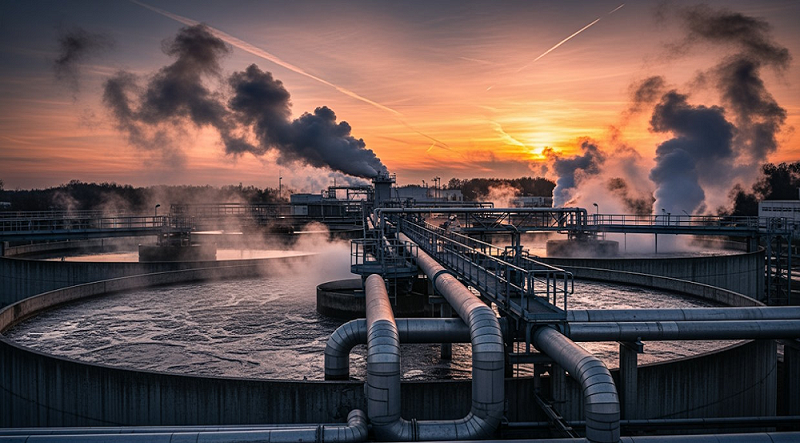 Podatek CO2 od ścieków? Oczyszczalnie ścieków uznane za nowych „zabójców klimatu”