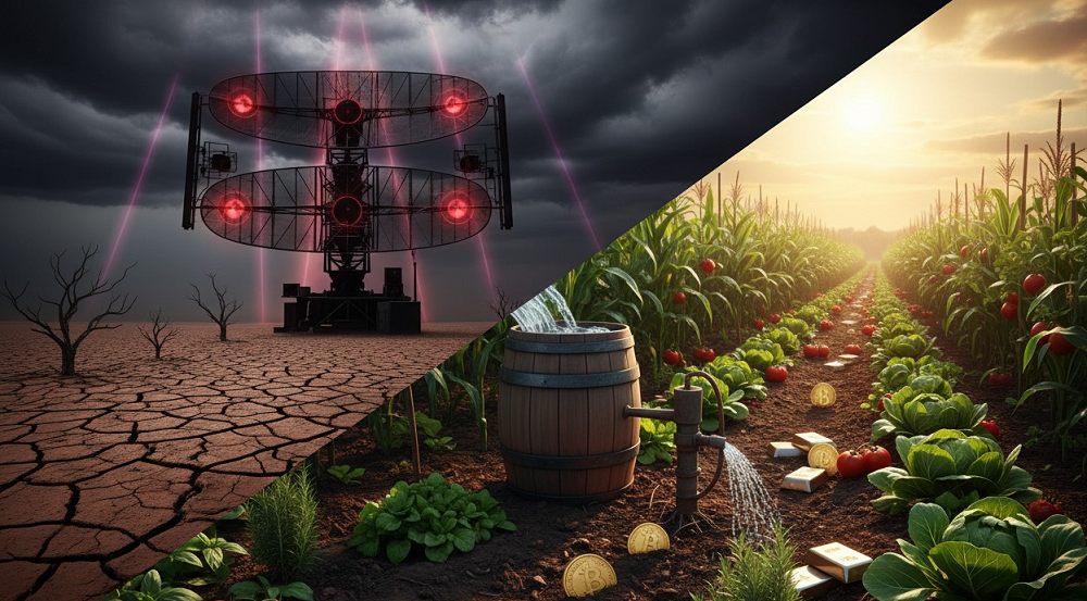 Niewidzialna wojna: Broń pogodowa i sztucznie wywołany niedobór są wykorzystywane do kontrolowania narodów i ludzi