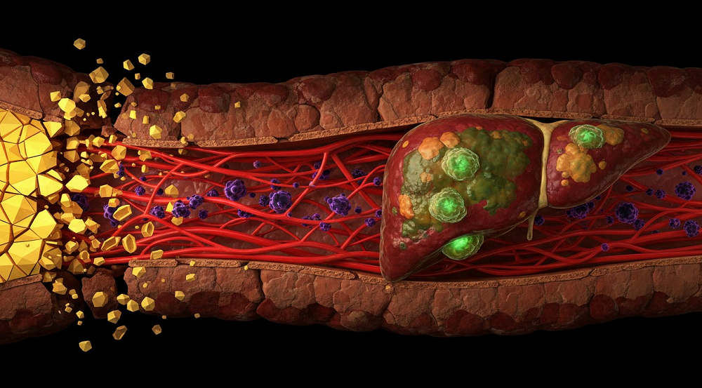 Badania wskazują, że nadmierne spożycie fruktozy może powodować zwiększoną przepuszczalność jelitową, przyczyniając się do rozwoju stłuszczenia wątroby