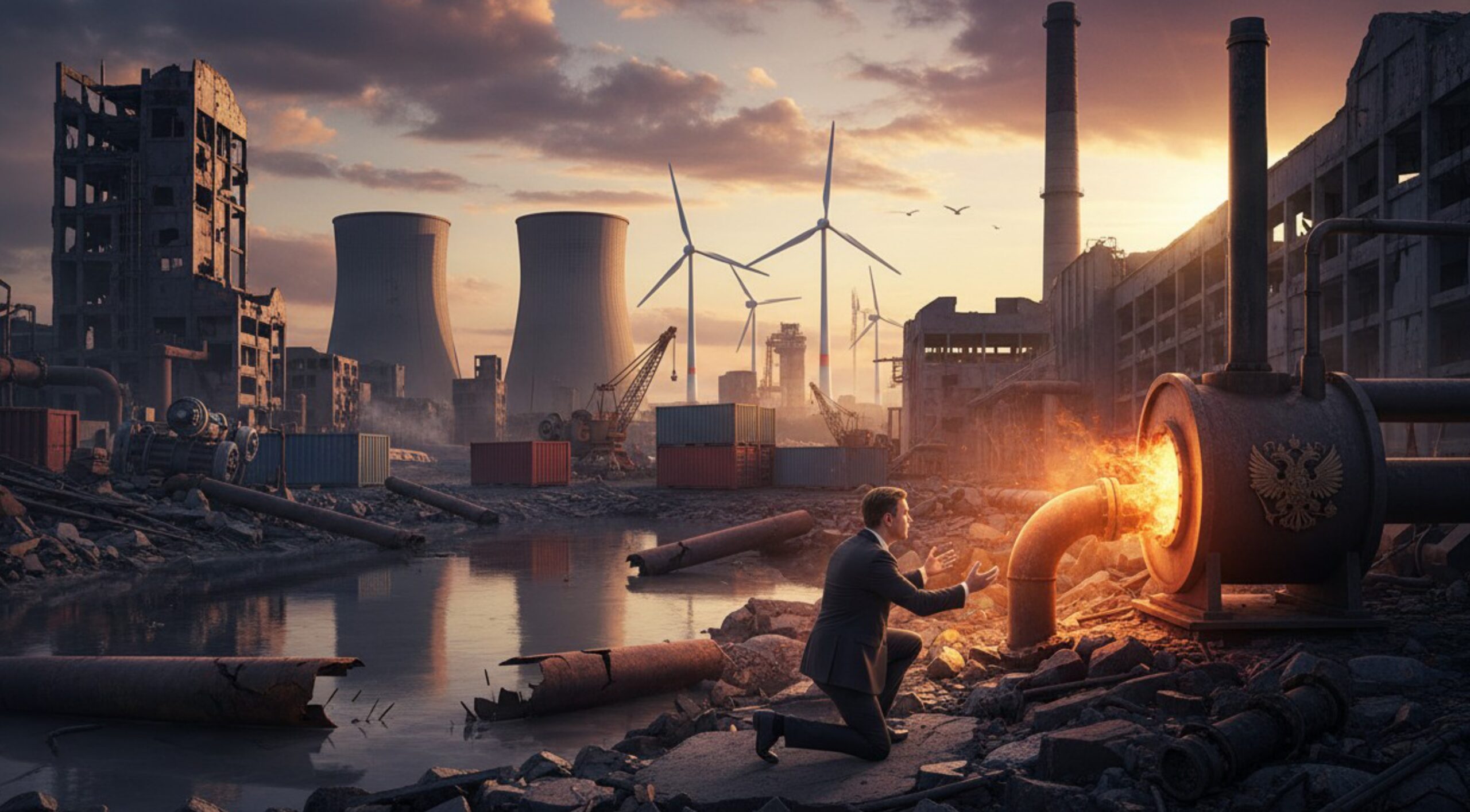 Upokarzająca kapitulacja Niemiec dowodzi, że zachodnia polityka energetyczna jest samobójstwem