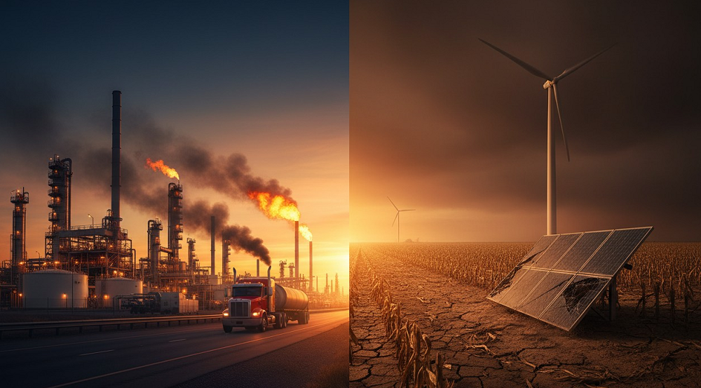 Dlaczego energia odnawialna nie może tak po prostu zastąpić węglowodorów: To kwestia przetrwania