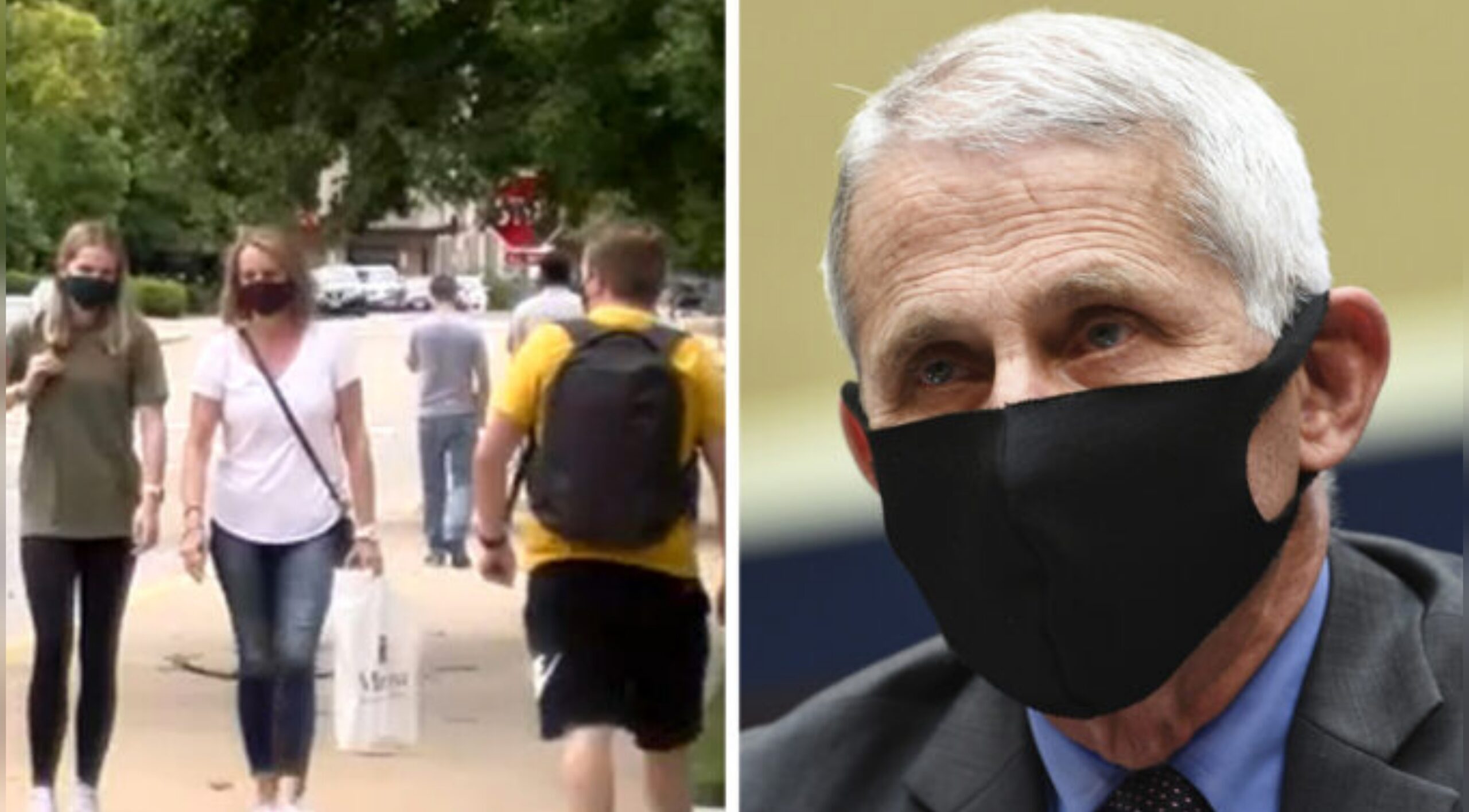 Dr Fauci domaga się powrotu do noszenia masek i zachowania dystansu społecznego, aby „powstrzymać rozprzestrzenianie się” hantawirusa