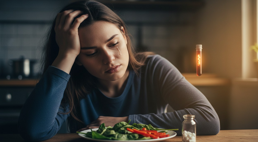 Badanie wskazuje na związek między podwyższonym poziomem homocysteiny a zmęczeniem oraz sugeruje ukryty niedobór witaminy B12