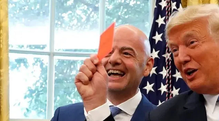 Karty przetargowe Mistrzostw Świata: Infantino, FIFA i wtrącający się prezydent USA